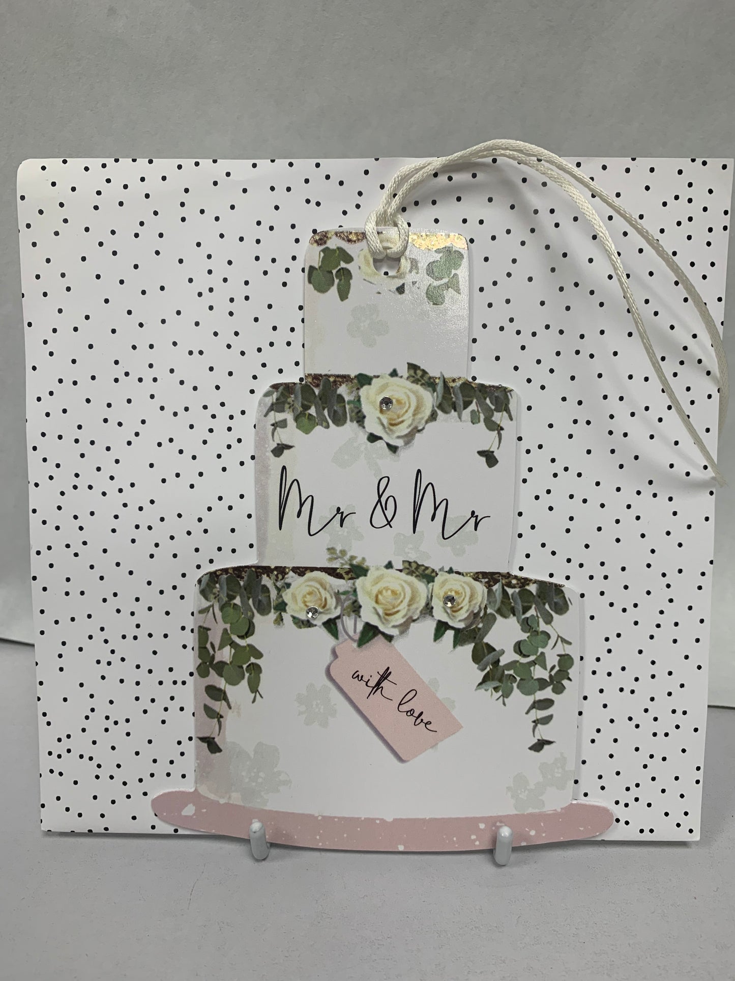 Mr & Mr Wedding Day  Card - H&G