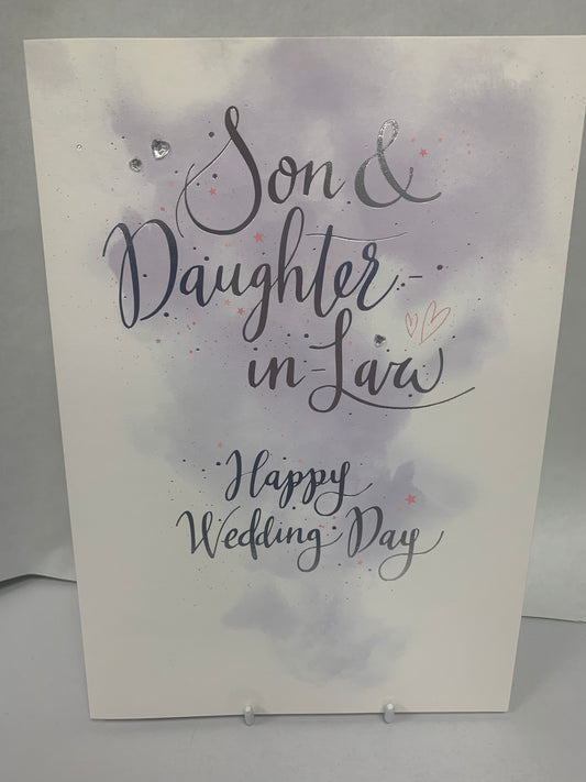 Son & Daughter in Law Wedding Day - Hallmark