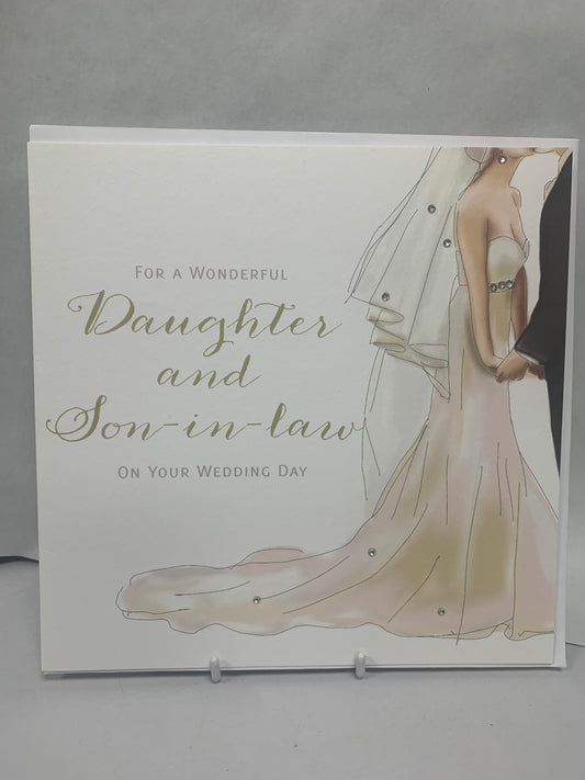 Daughter & Son in Law Wedding Day - A Hand Made