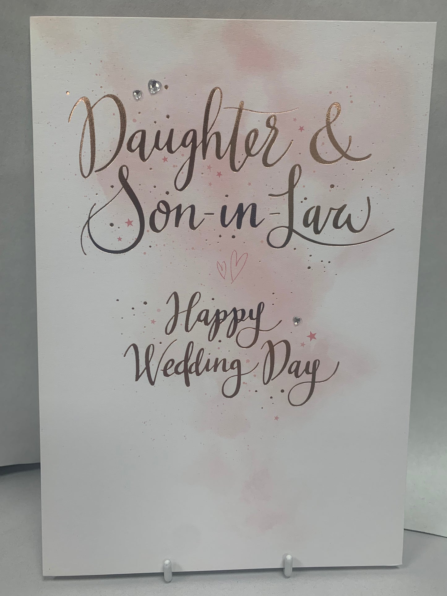 Daughter & Son in Law Wedding Day- Hallmark