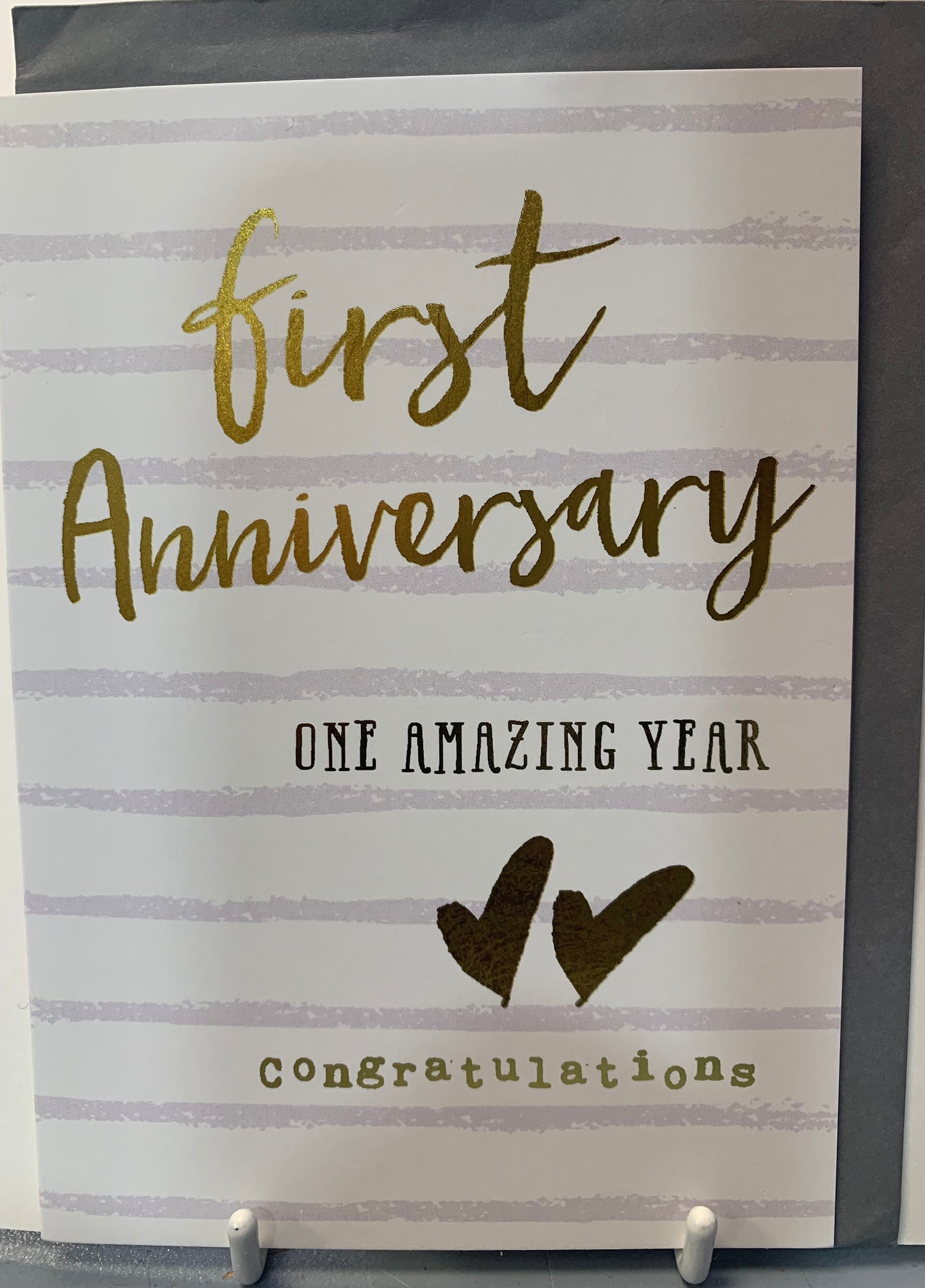 1st Anniversary Card - HG