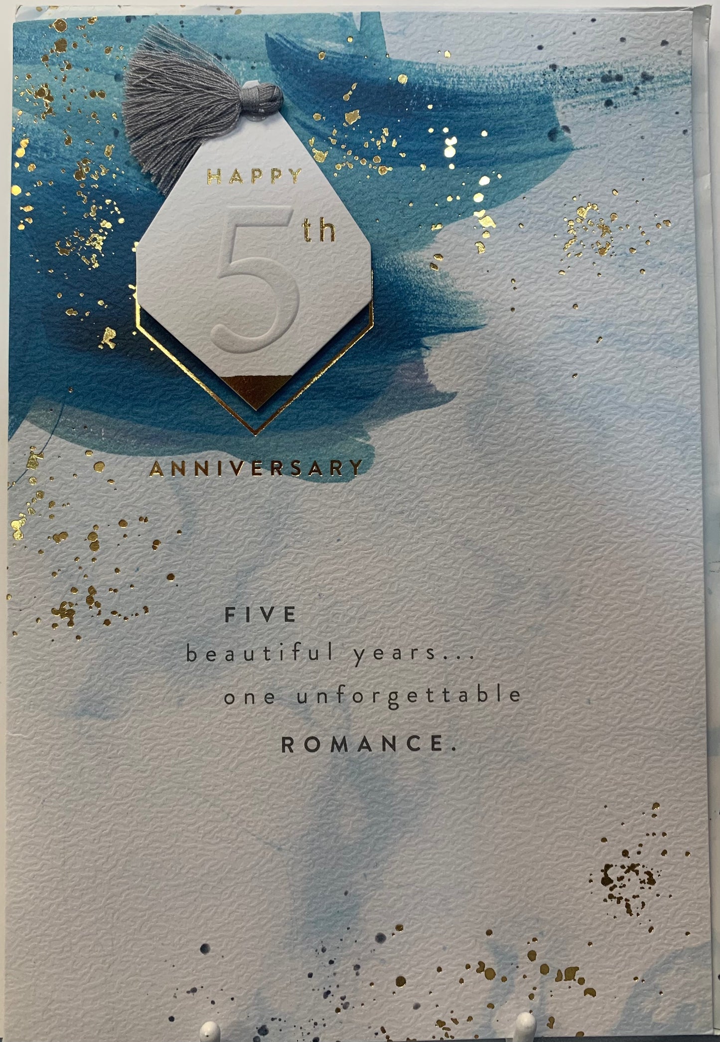 5th Wedding Anniversary Card - Hallmark
