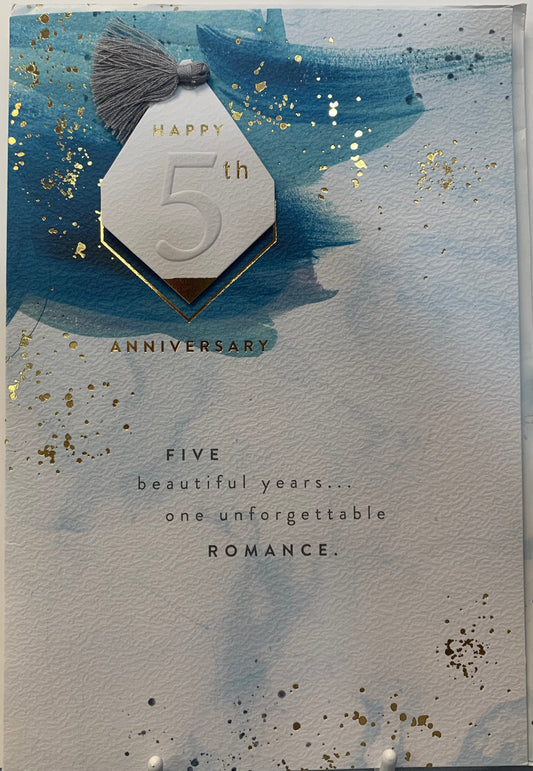 5th Wedding Anniversary Card - Hallmark