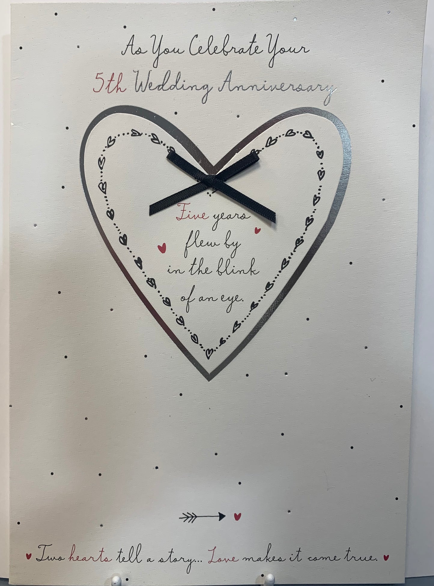 5th Wedding Anniversary Card - Hallmark