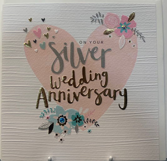 25th Silver Wedding Anniversary
