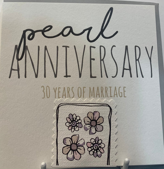 Pearl 30th wedding anniversary Tracy Russell