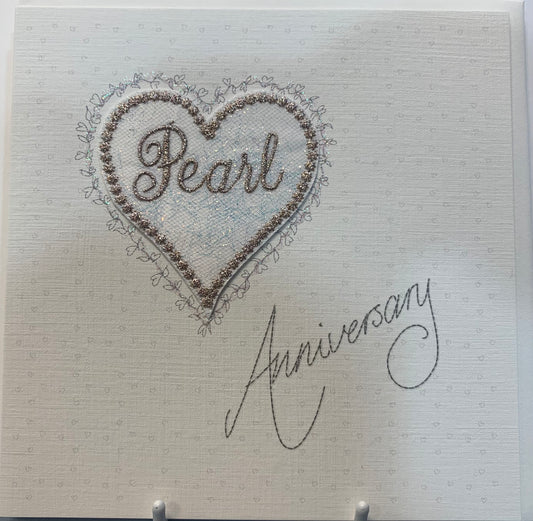 Pearl 30th wedding anniversary Elspeth Thomson