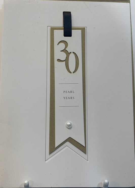 Pearl 30th wedding anniversary hallmark