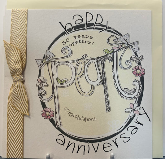 Pearl 30th wedding anniversary