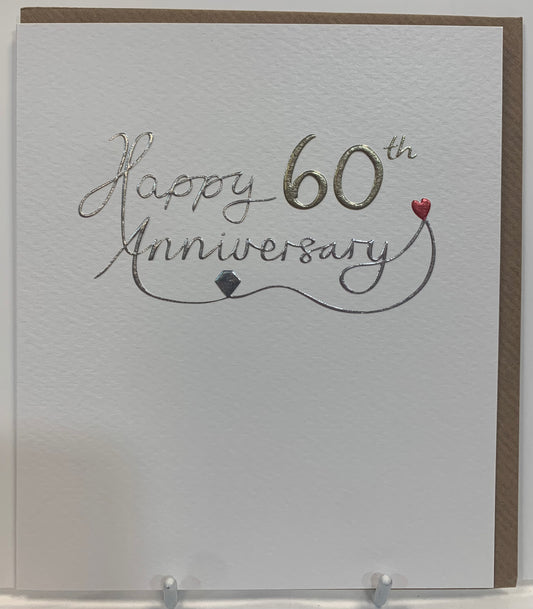 Diamond 60th Anniversary Card - Paperlink