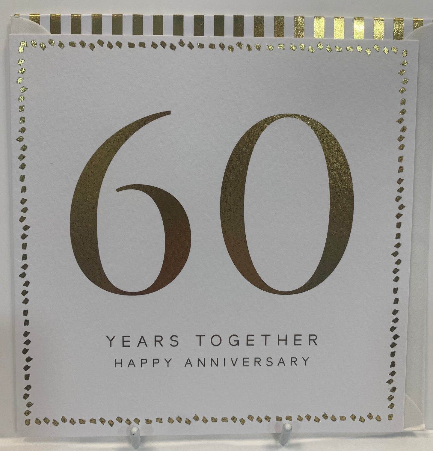Diamond 60th Anniversary Card - H&G