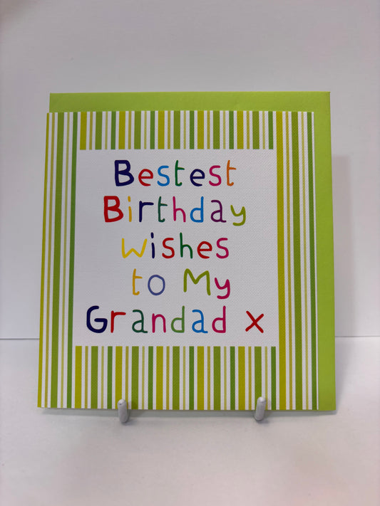 Grandad birthday Card - Odey
