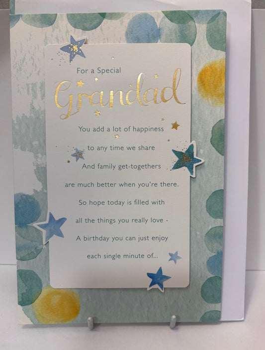 Grandad Birthday Card