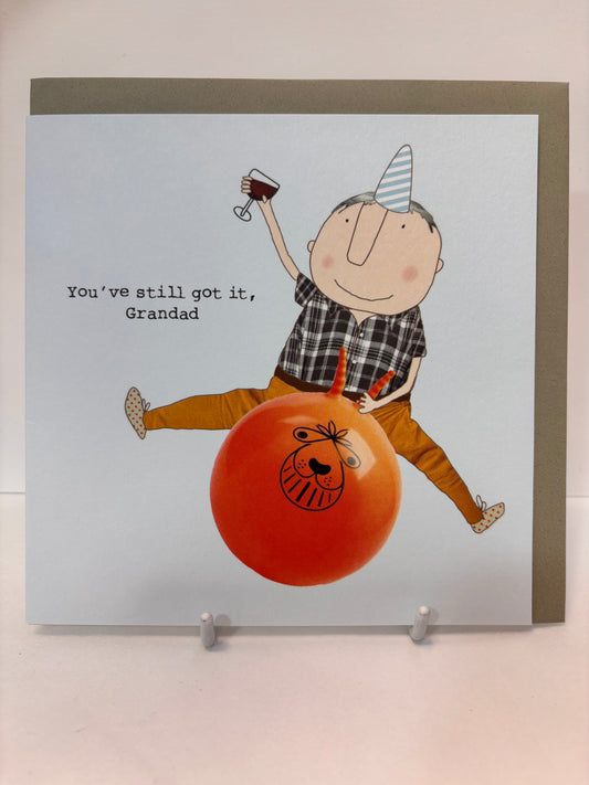 Grandad birthday Card - Rosie