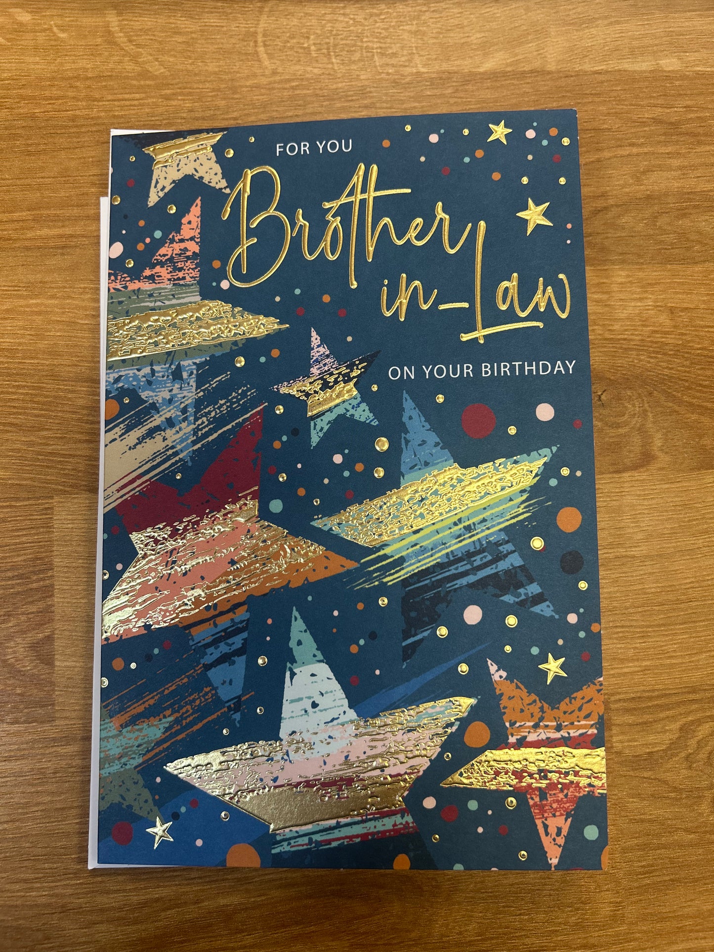 Brother-In-Law Birthday Card - Words N' Wishes