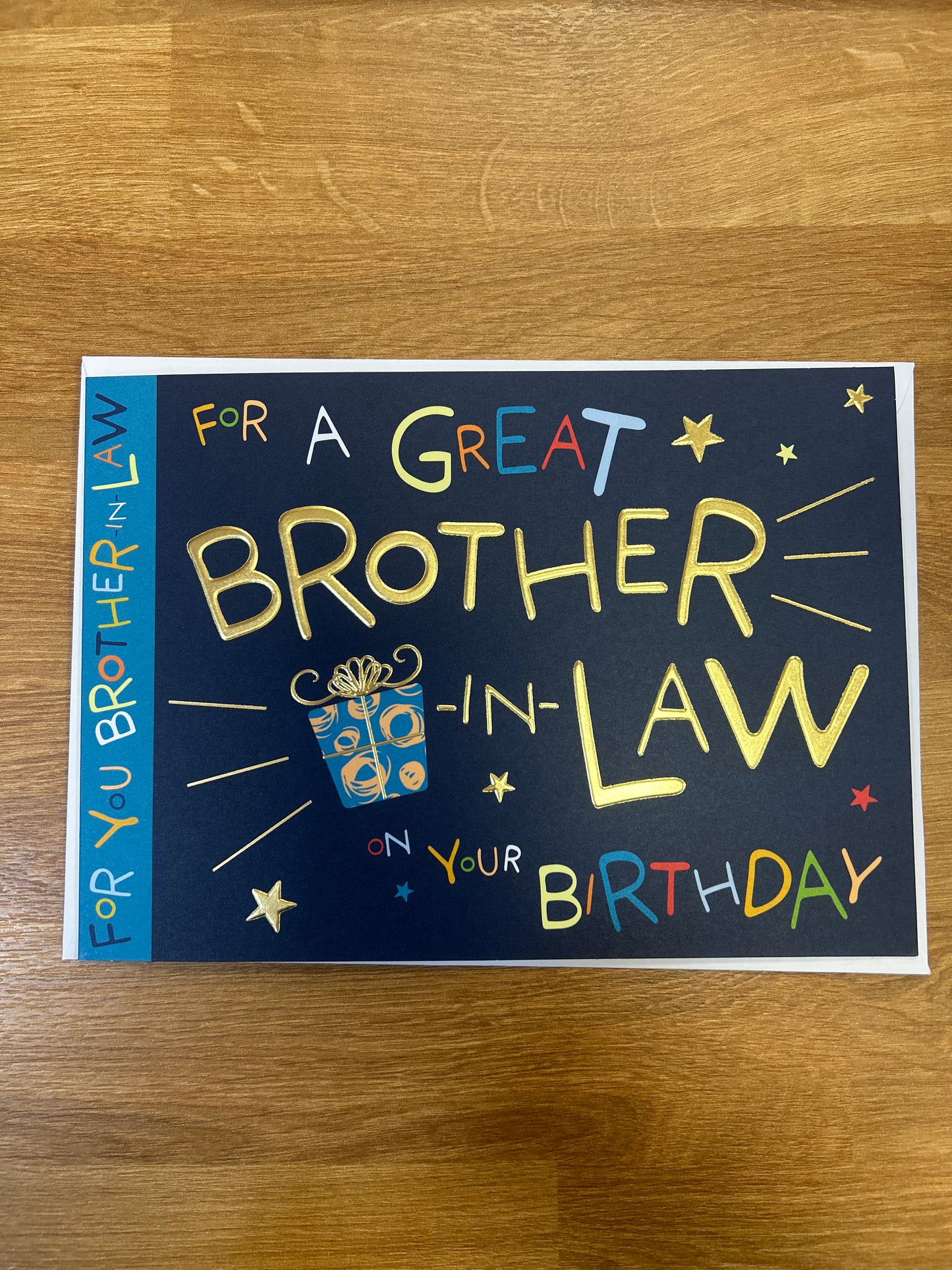 Brother-In-Law Birthday Card - Words N' Wishes