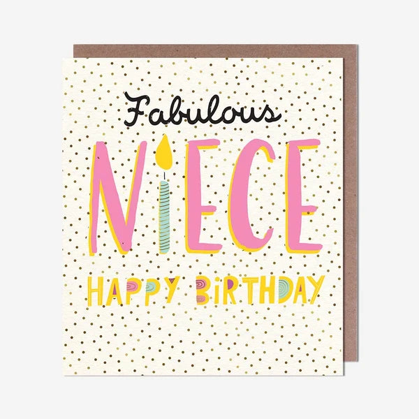 Niece Birthday Card