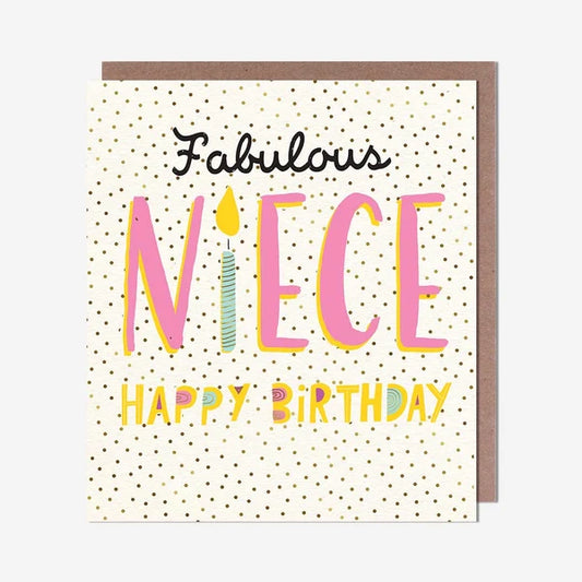 Niece Birthday Card