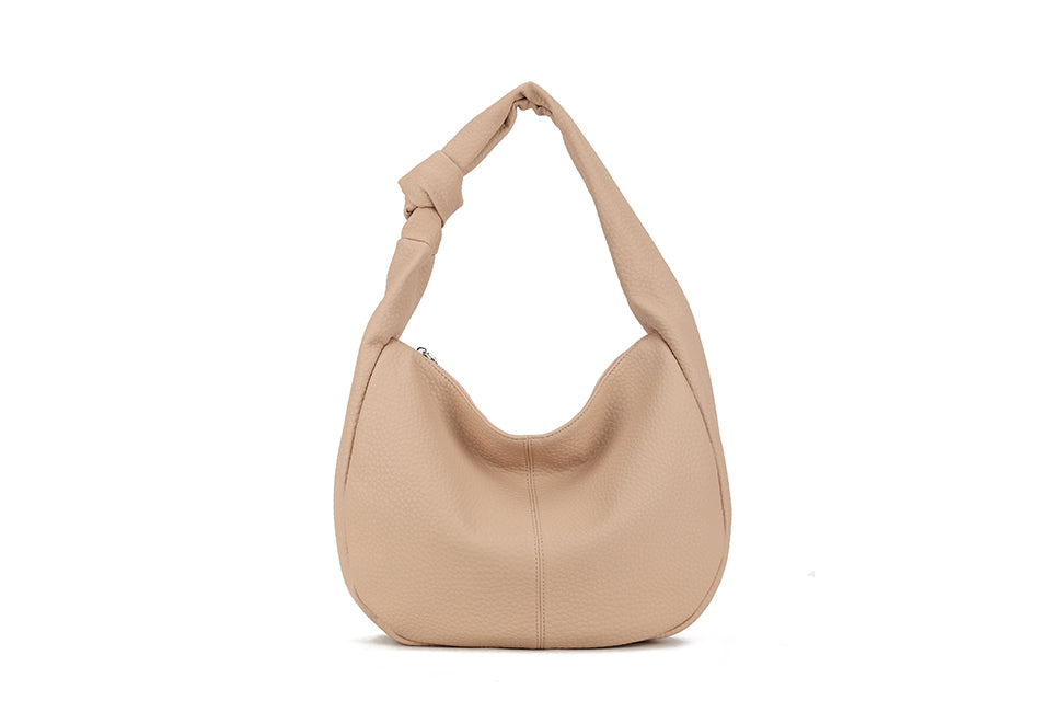Knot Strap Shoulder Bag - Pastel Pink