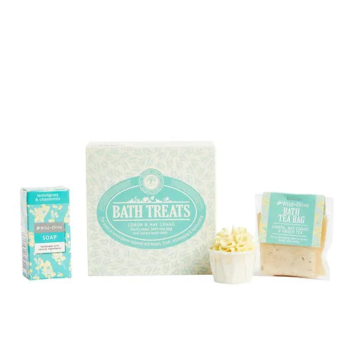 Lemon and Maychang Bath Treats - Wild Olive