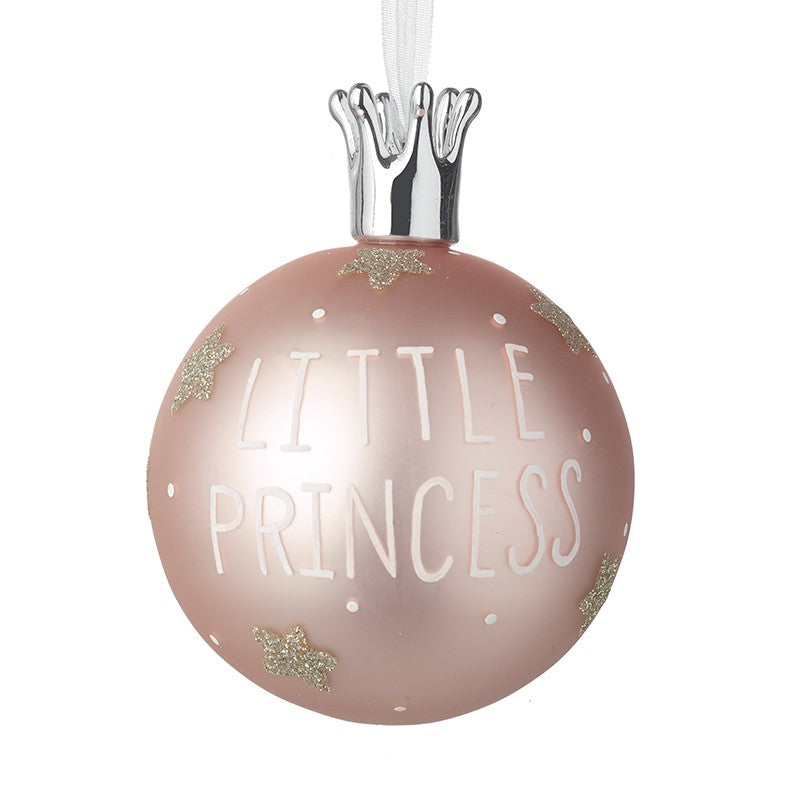 Little Princess Bauble Christmas Decoration