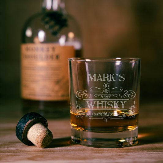 Personalised Whisky Tumbler | Custom Engraved Name