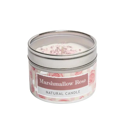 Marshmallow Rose Scented Candle - Wild Olive