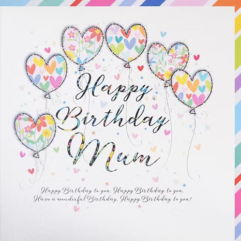 Mum Birthday Card - Wendy Jones Blackett