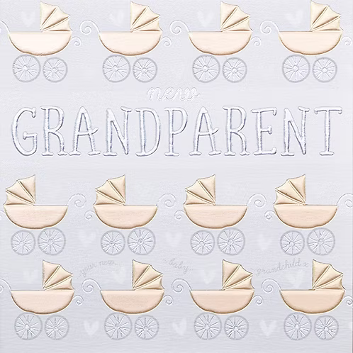 New Grandparent Card - Wendy Jones Blackett