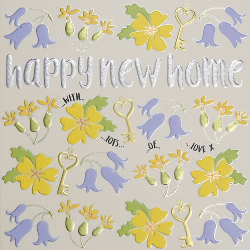 New Home Card - Wendy Jones Blackett