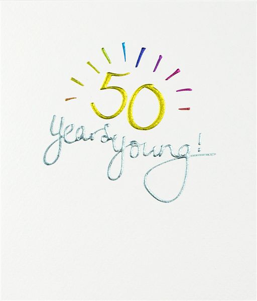 50th Birthday Card - Paperlink