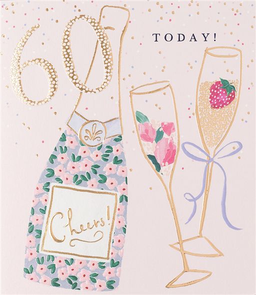 60th Birthday Card - Paperlink