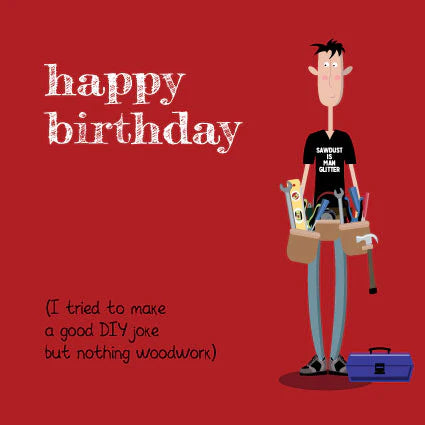 General Happy Birthday Card - Pink Pig Cards