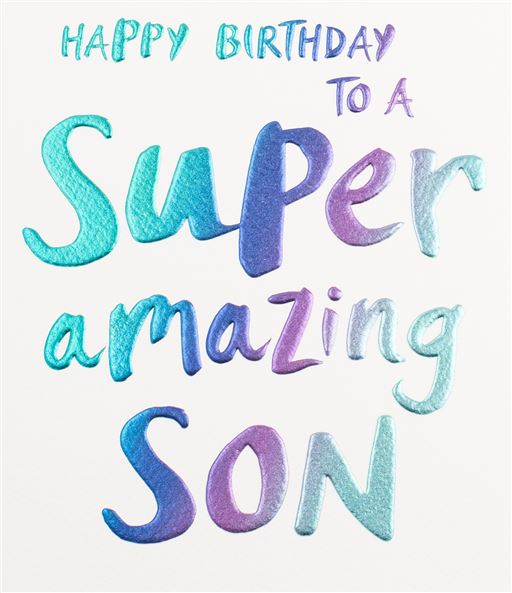 Son Birthday Card - Paperlink