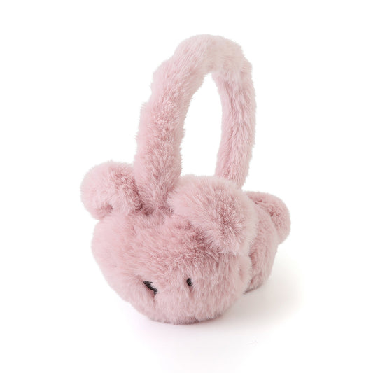 Pink barbara bear cosy earmuffs
