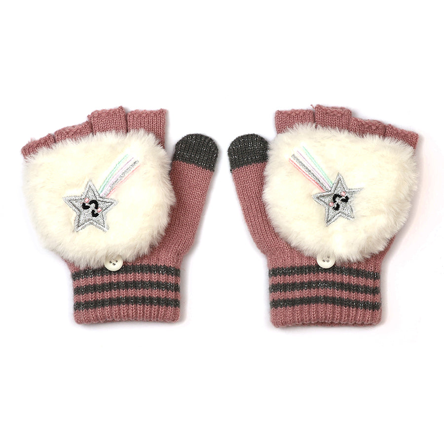 Over the rainbow - stella star mitten to fingerless gloves