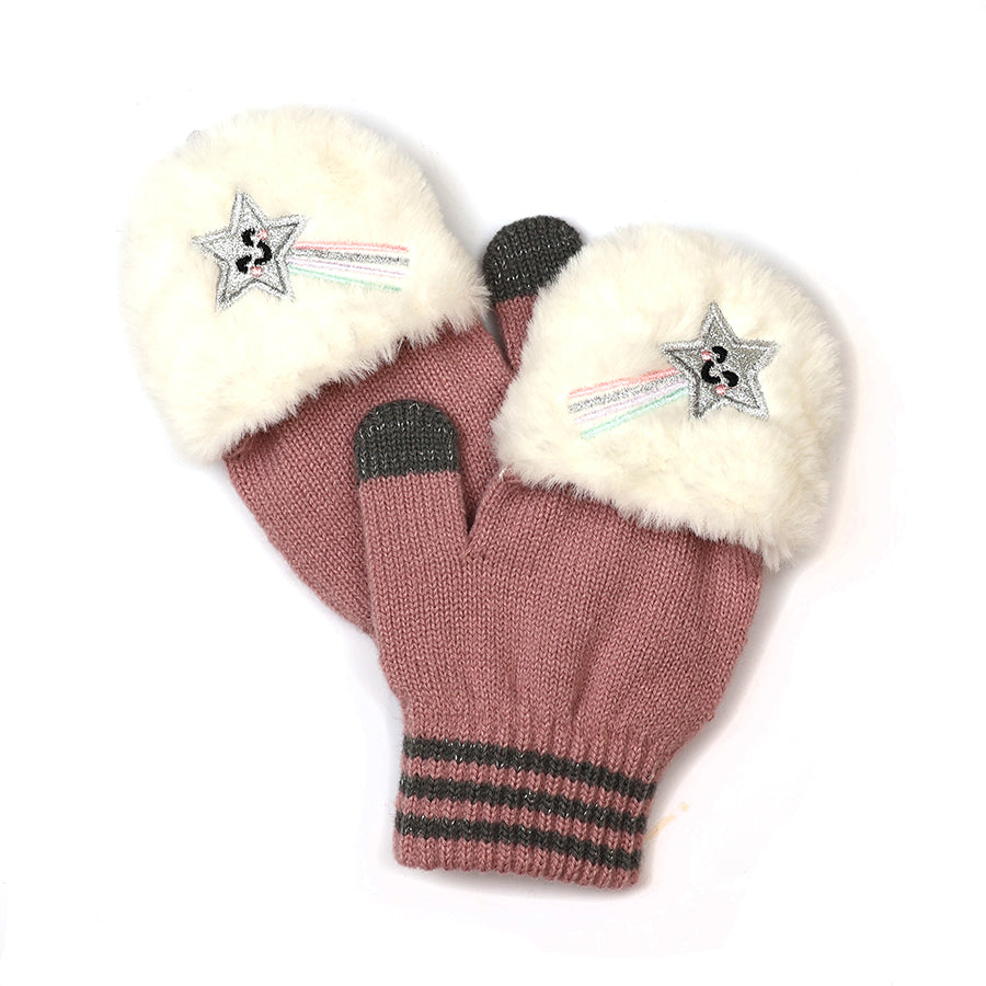 Over the rainbow - stella star mitten to fingerless gloves