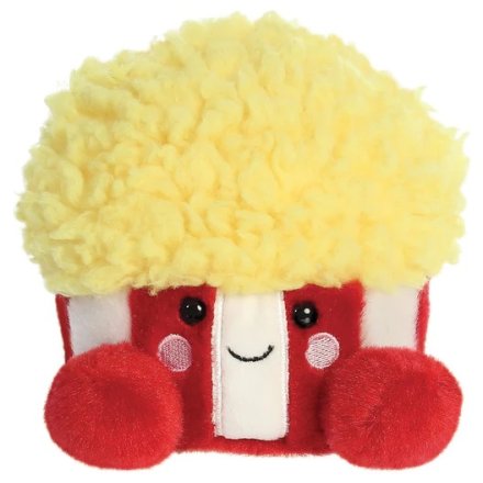 Palm Pal Butters Popcorn – 13cm Adorable Plush Toy, Perfect Cinema Companion for Kids