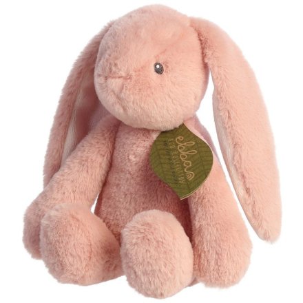 Ebba Eco Brenna Bunny Soft Toy – Adorable 30cm Pink Bunny Plush