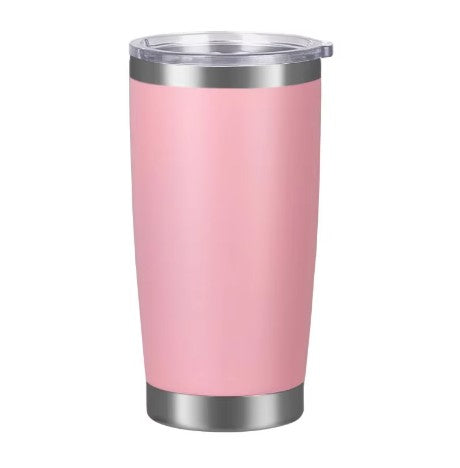 Personalised Thermal Travel Mug – Custom Birth Flower & Name Engraving