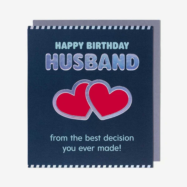 Husband Birthday Card