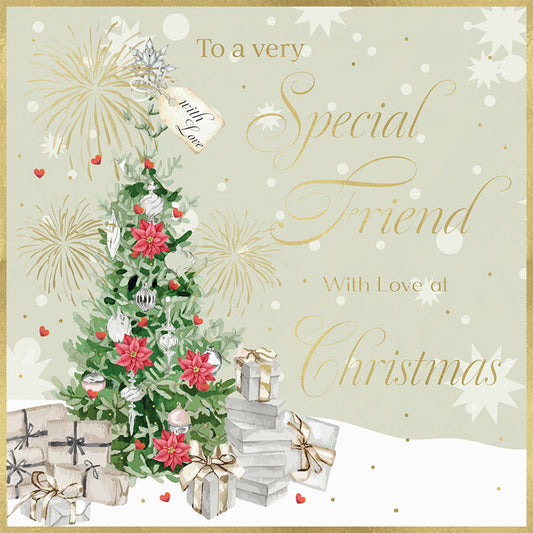Special Friend Christmas Card - Rush Design