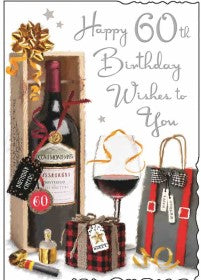 60th Birthday Card - Jonny Javelin