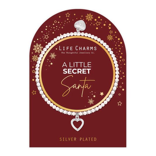 Christmas Bracelet, A Little Secret Santa - Life Charms Jewellery