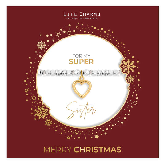 Christmas Sister Bracelet - Life Charms Jewellery