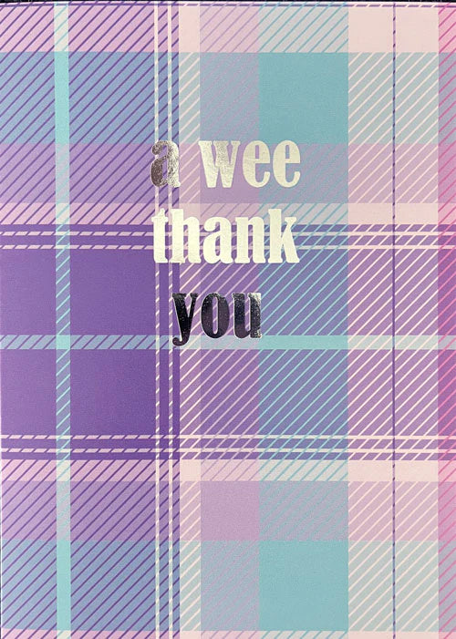 Thank You Card - Pink Pig Cards