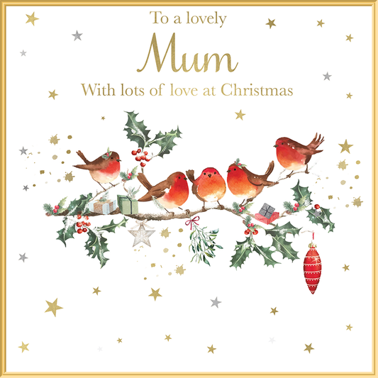 Mum Christmas Card - Rush Design