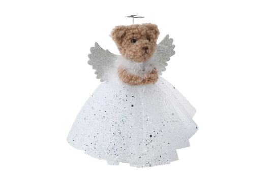 Teddy Bear Christmas Tree Topper – Festive Decoration for Your Tree