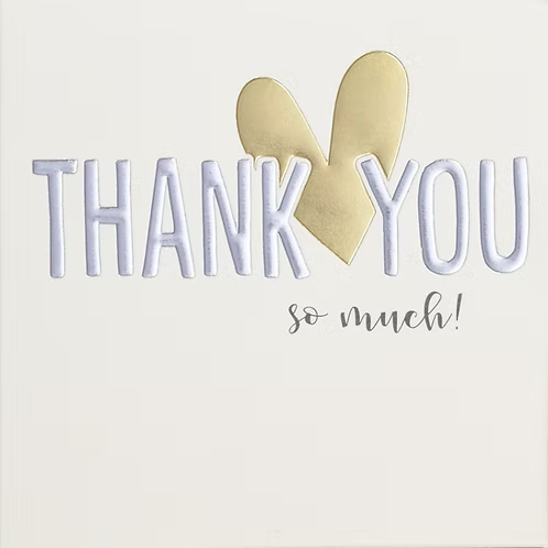 Thank You Card - Wendy Jones Blackett