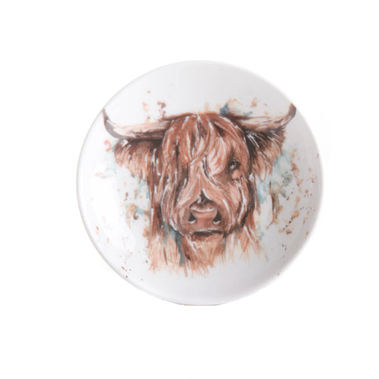 'The Hebrides' Highland Cow Trinket Dish